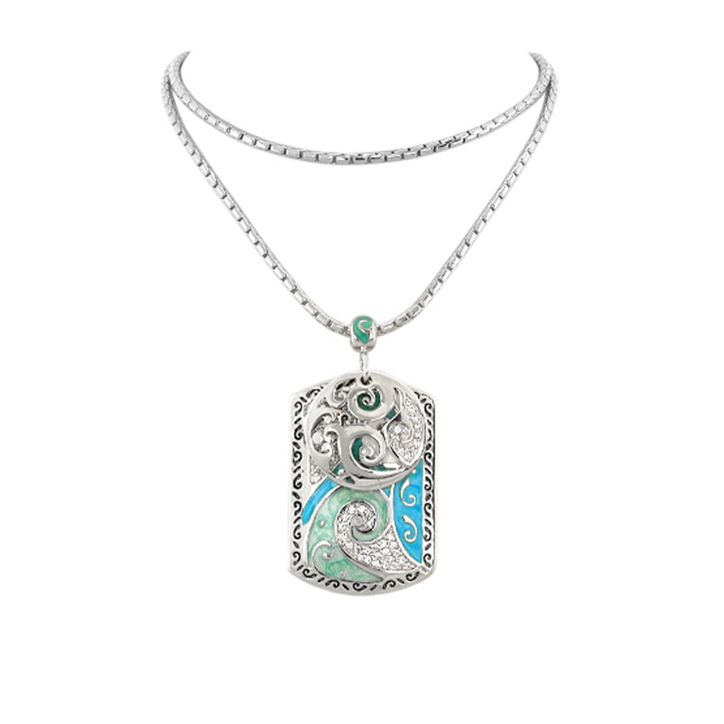 Art Deco Pendant Necklace