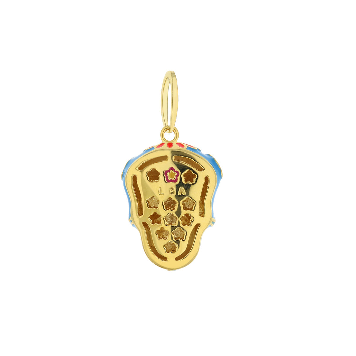 Eau Dia De Los Muertos Skull Pendant