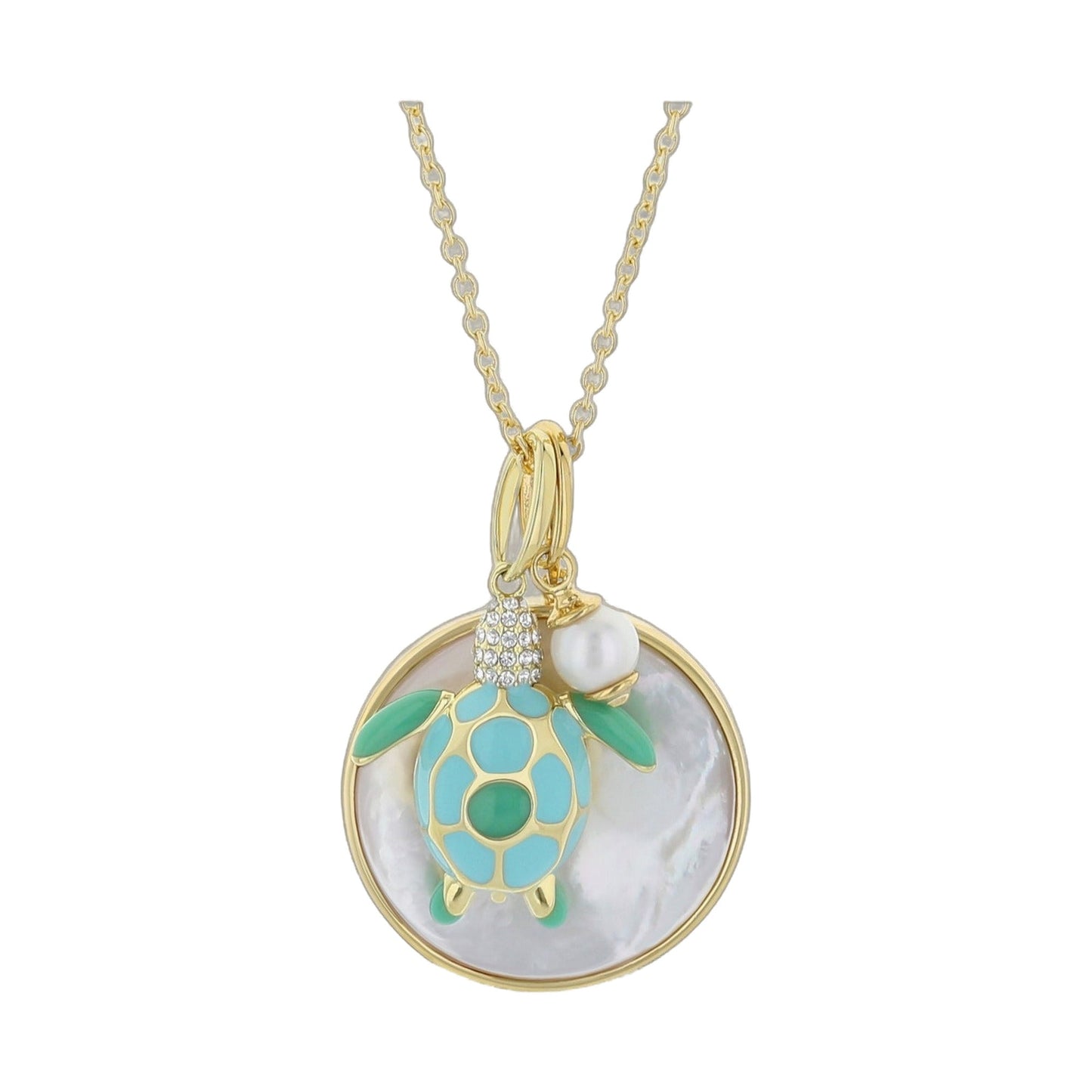 Eau Medallion Necklace