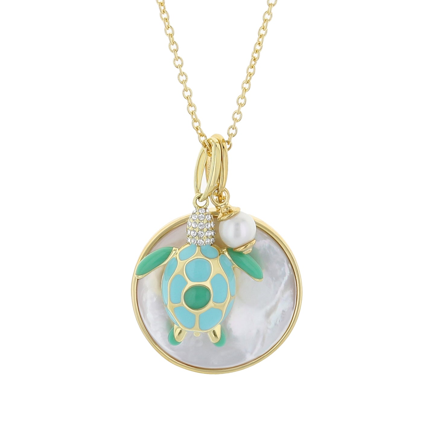 Eau Medallion Necklace