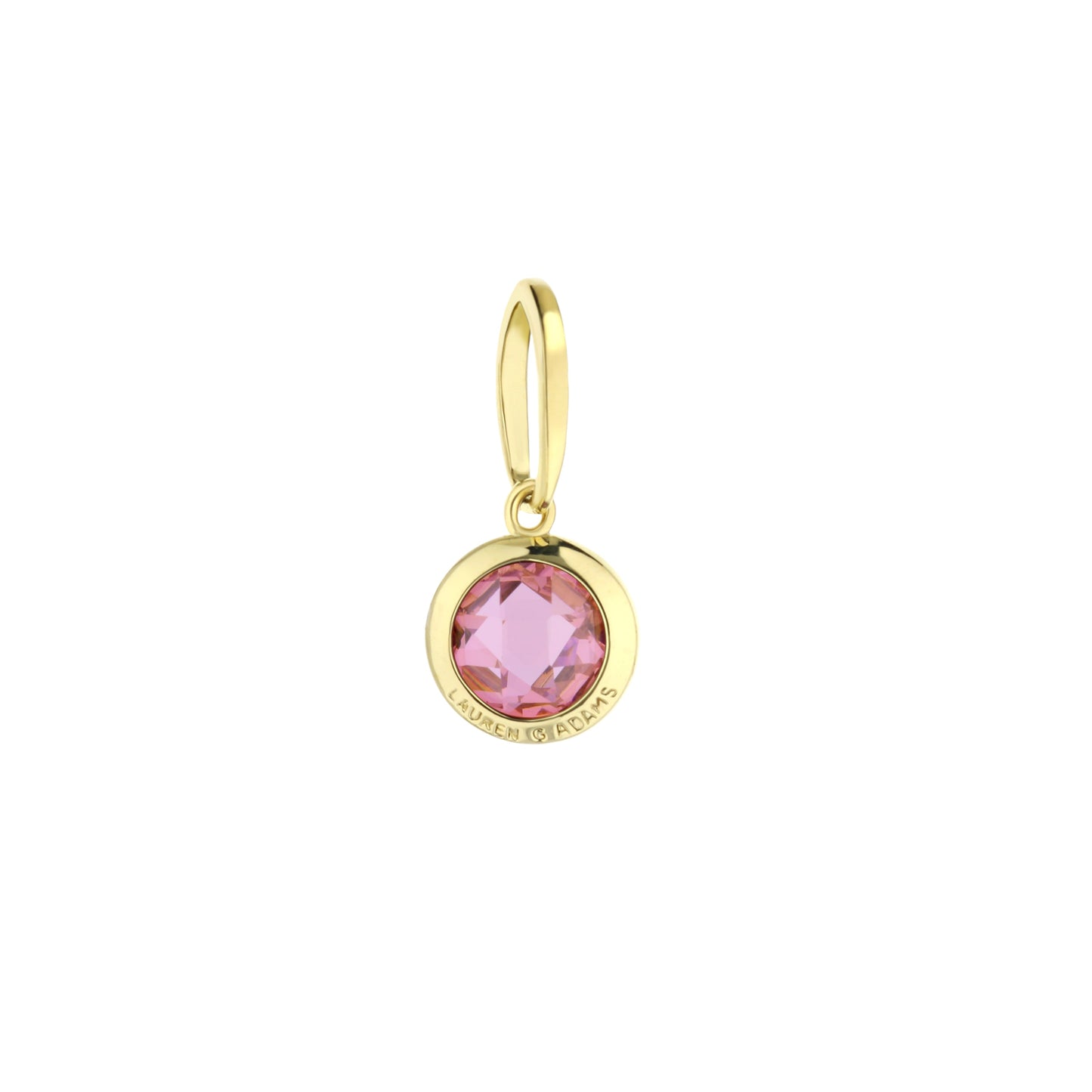 October Birthstone Color Pendant