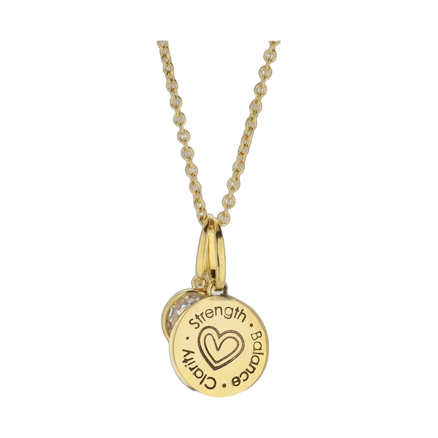 April Birthstone Color Necklace