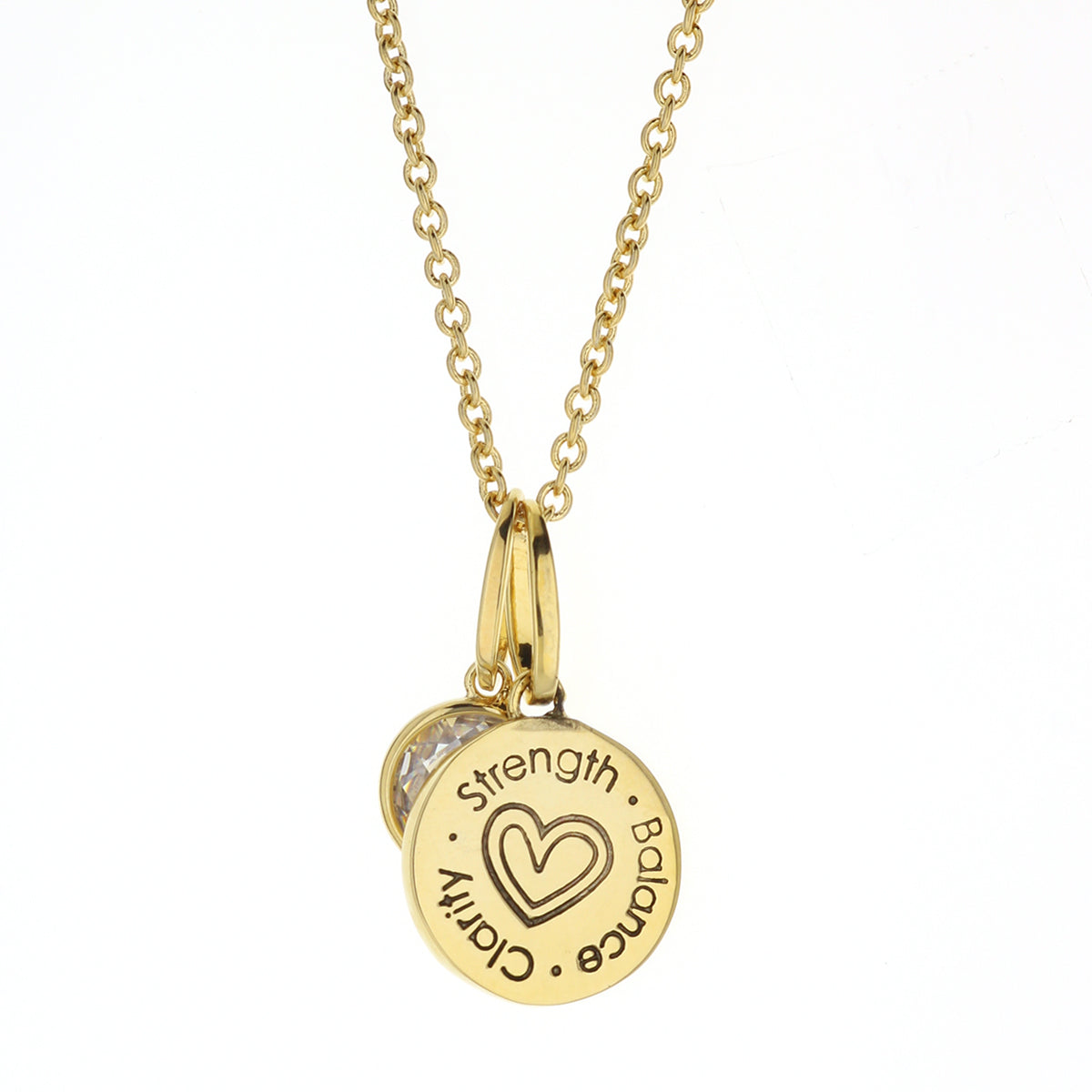 April Birthstone Color Necklace
