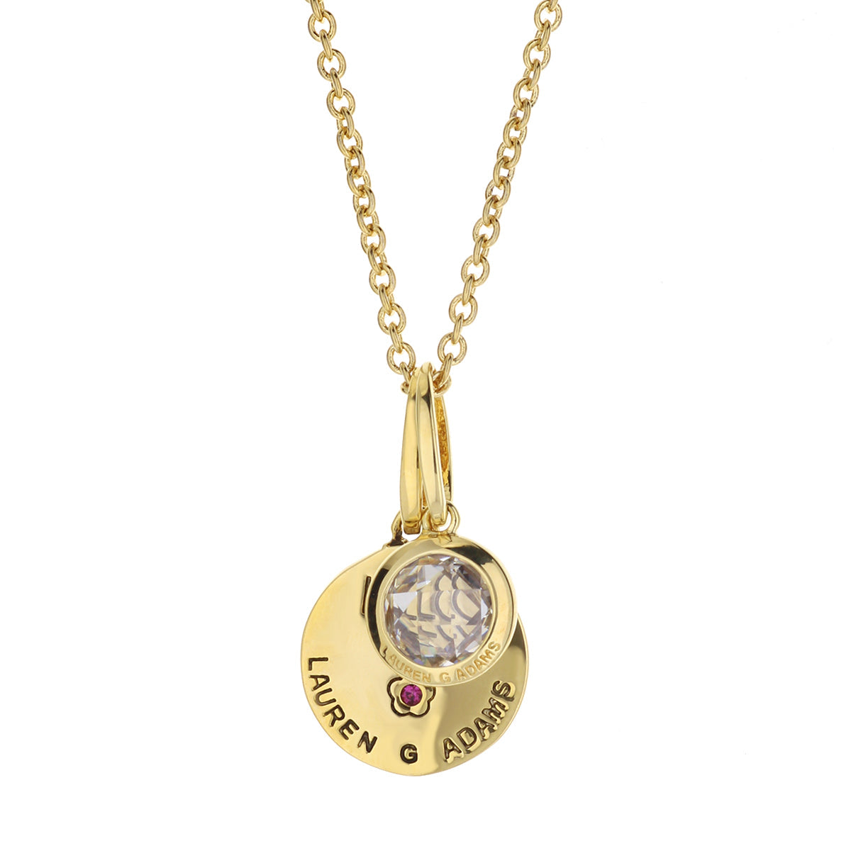 April Birthstone Color Necklace