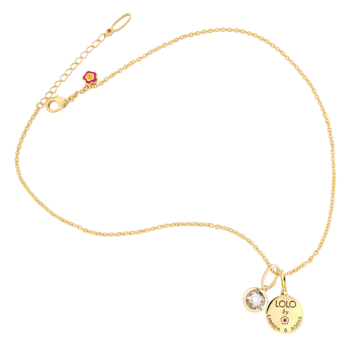 April Birthstone Color Necklace
