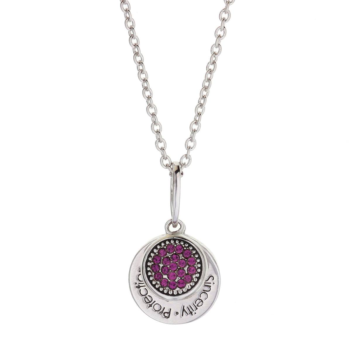 February Birthstone Necklace
