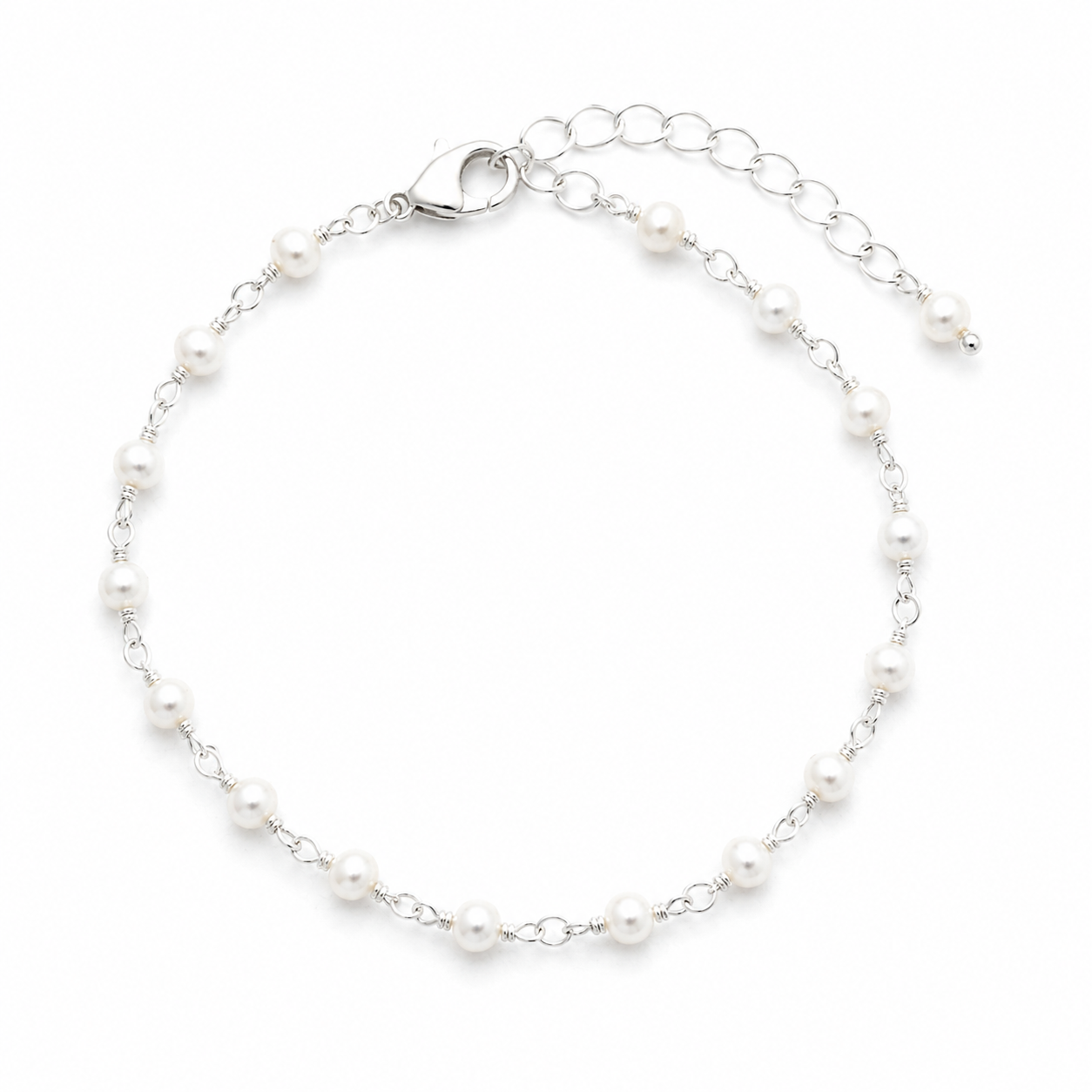 Sterling Silver Freshwater Pearl Bracelet