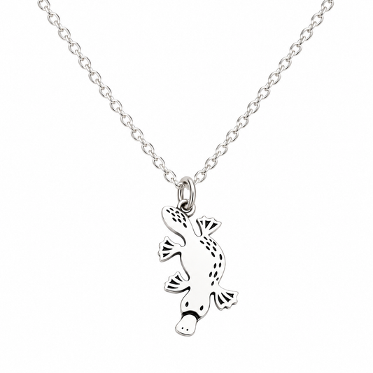 Sterling Silver Platypus Necklace