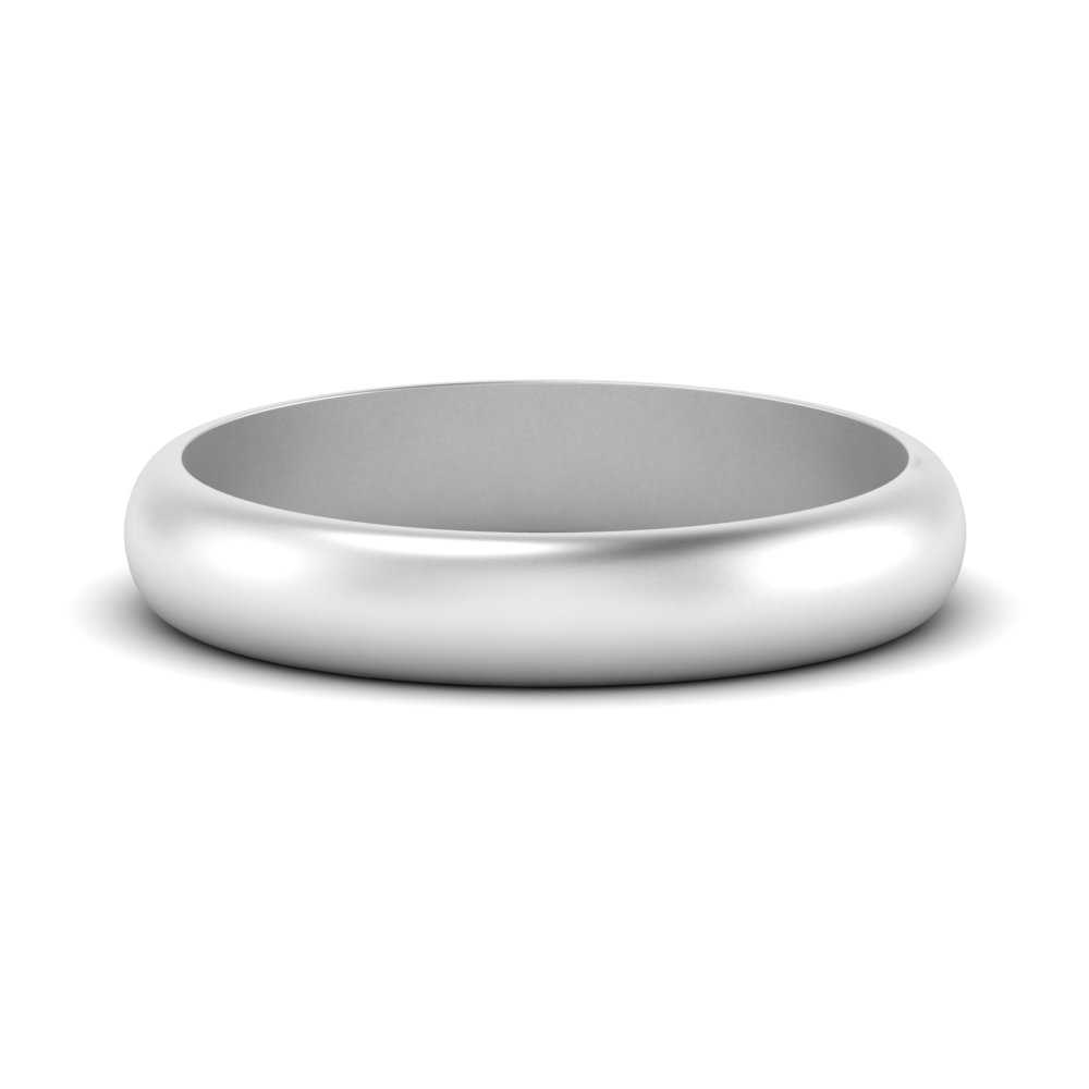Low Dome 6mm Men Wedding Band