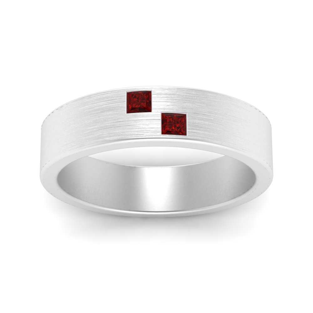 Princess Cut Brush Finish Band