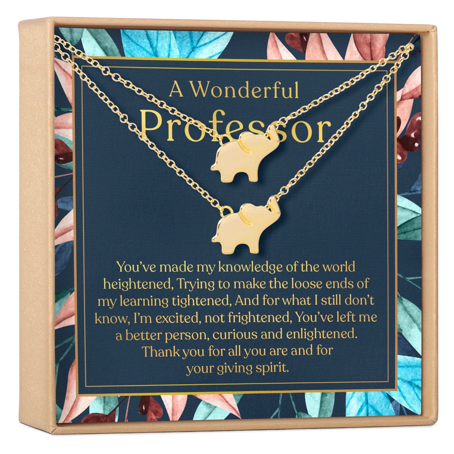 Professor Necklace, Multiple Styles Jewelry