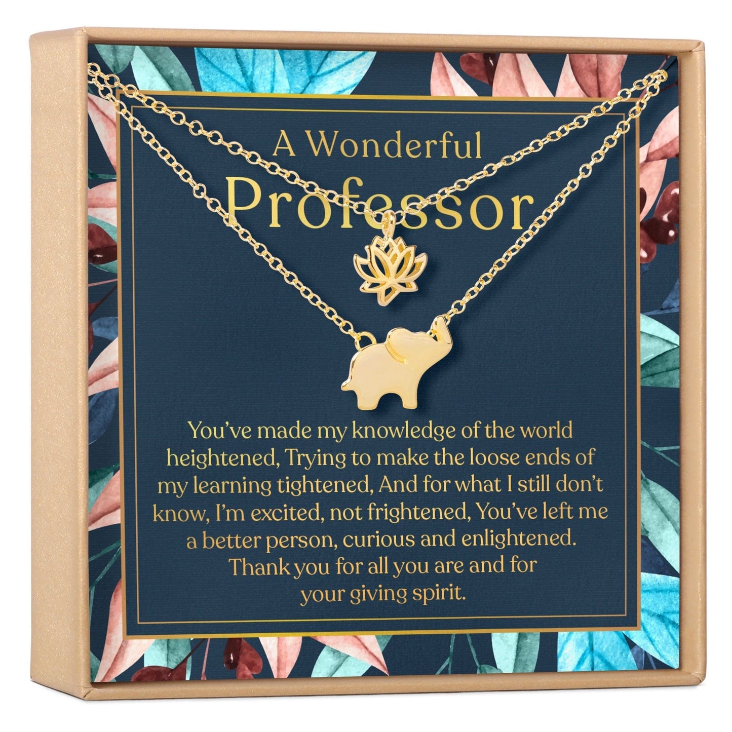 Professor Necklace, Multiple Styles Jewelry