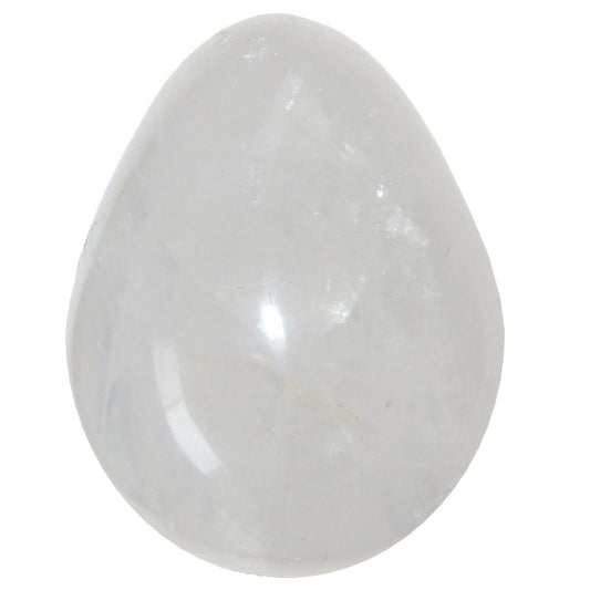 Cloud Quartz Egg Wounded Warrior White Stone