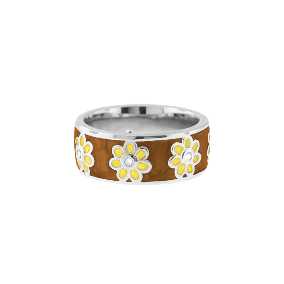 Daisy Love Band Ring