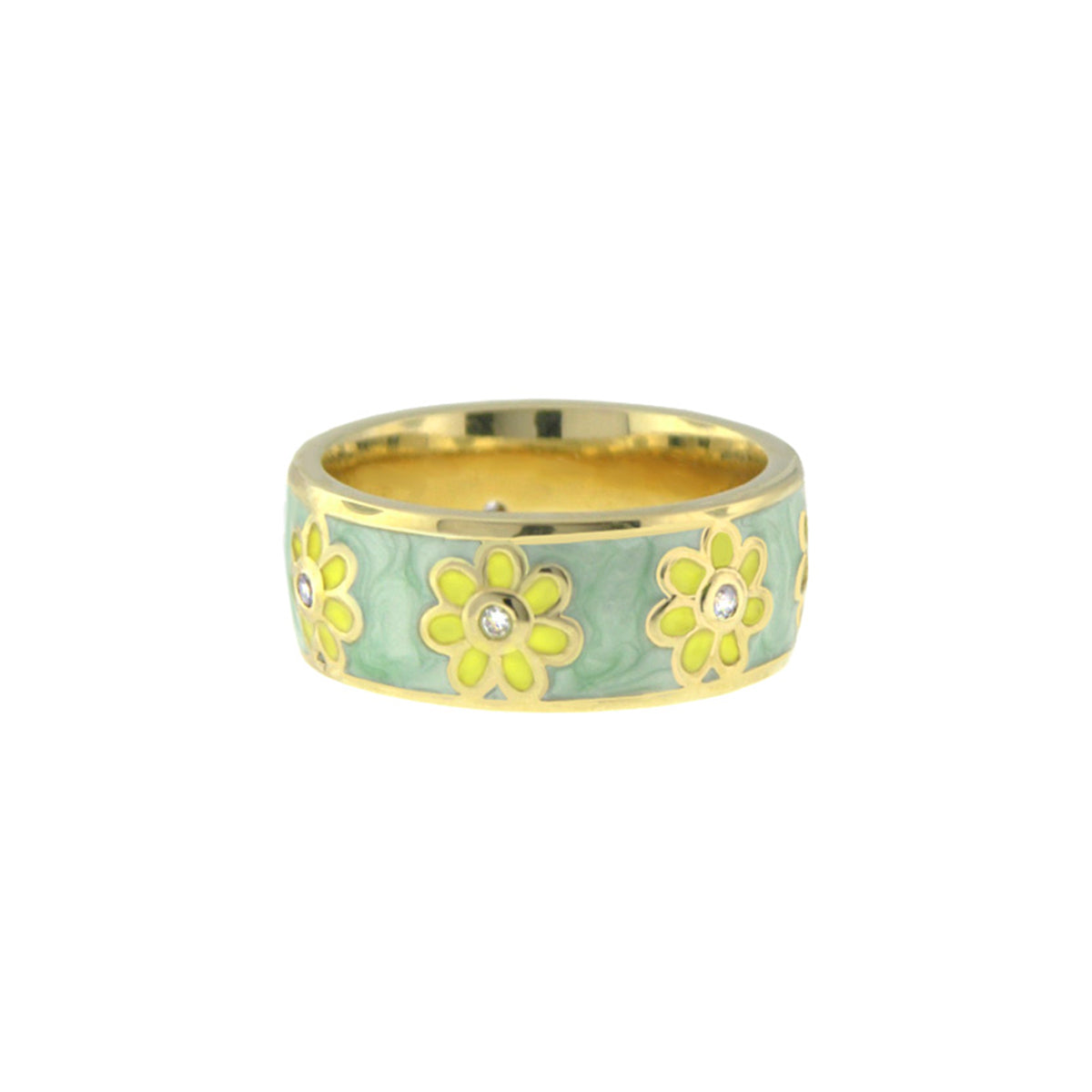Daisy Love Band Ring