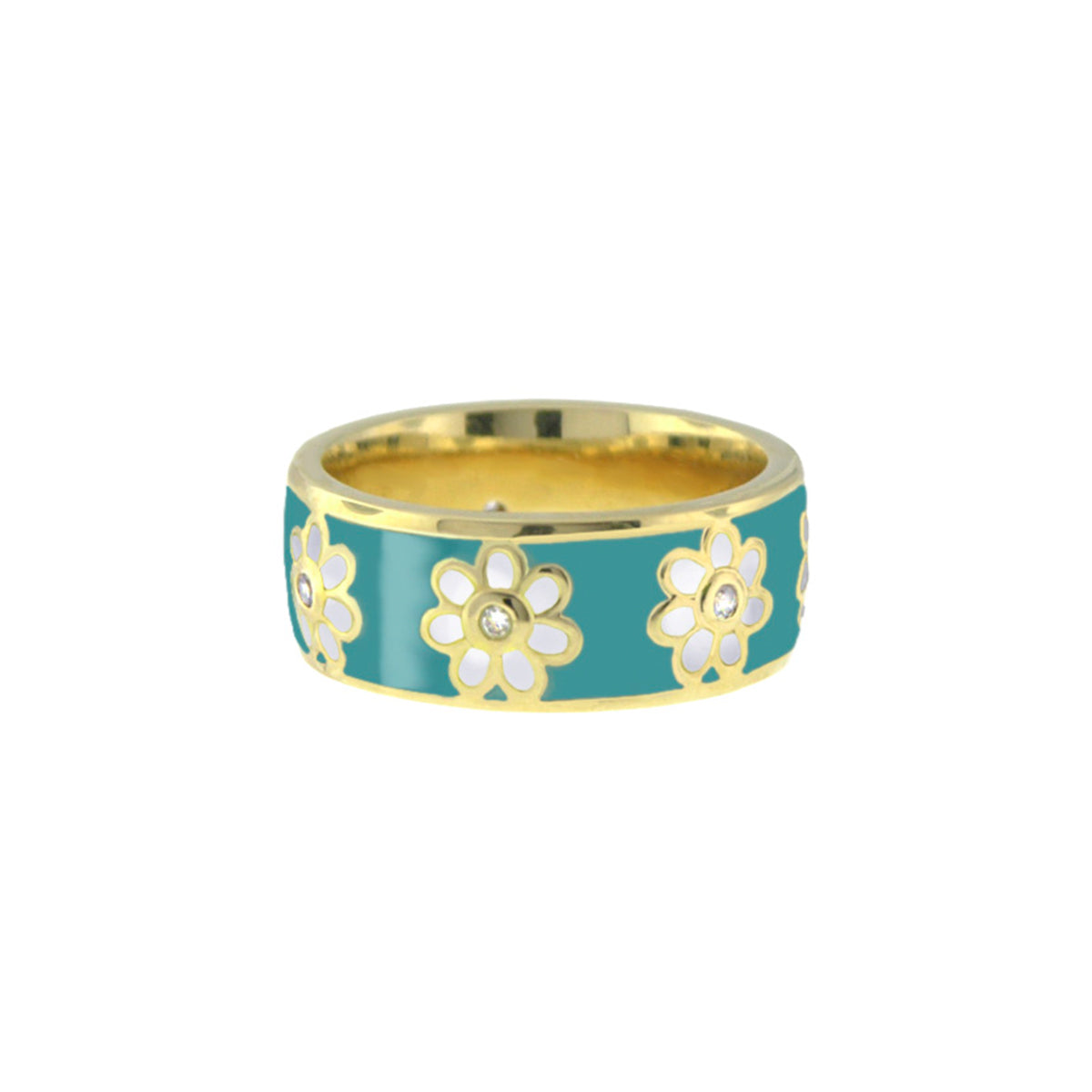 Daisy Love Band Ring