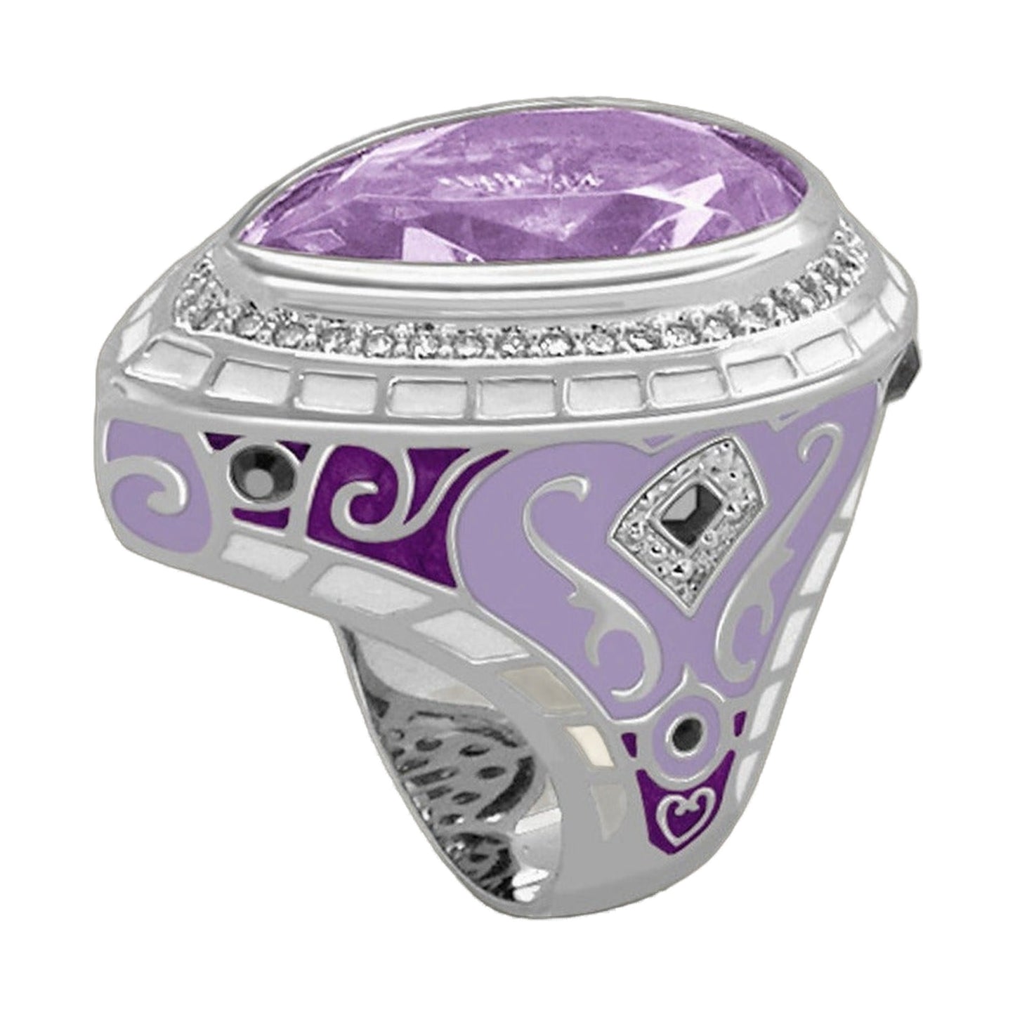 Elegant Drops Cocktail Ring