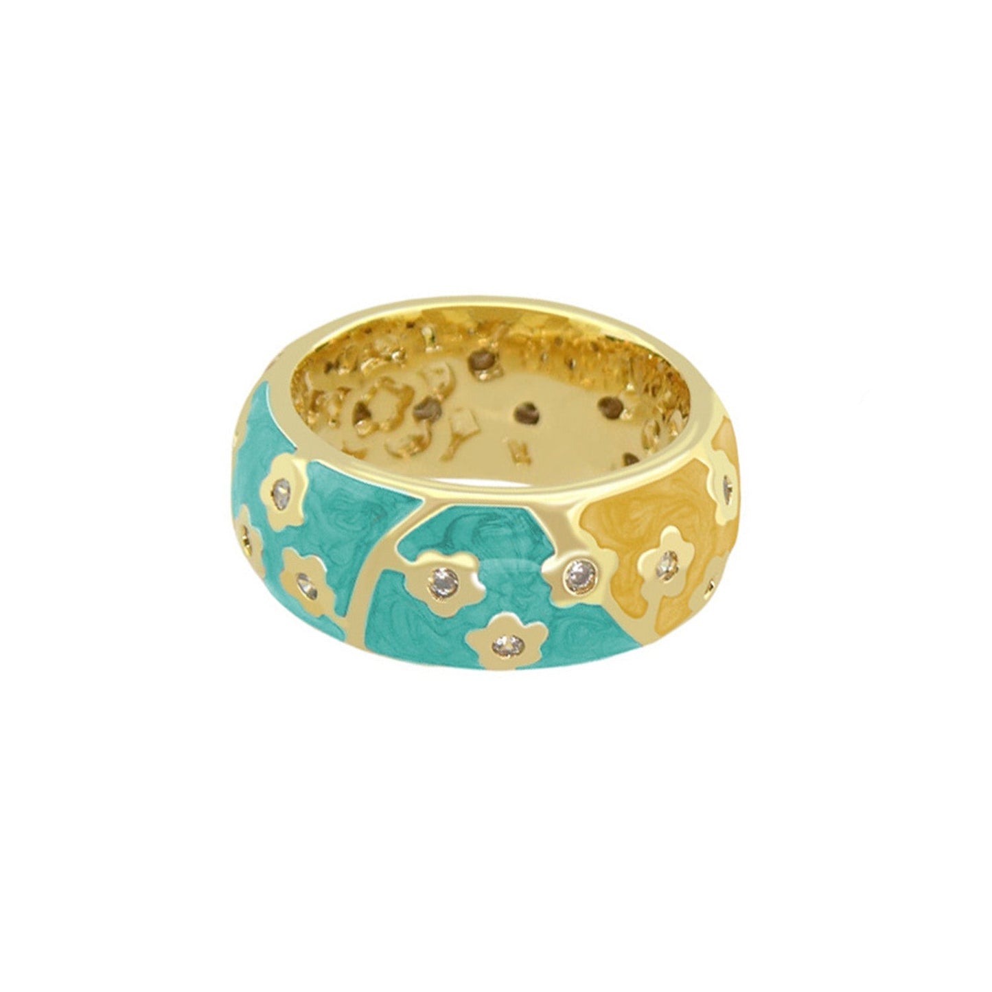 Flowering Vines Band Ring