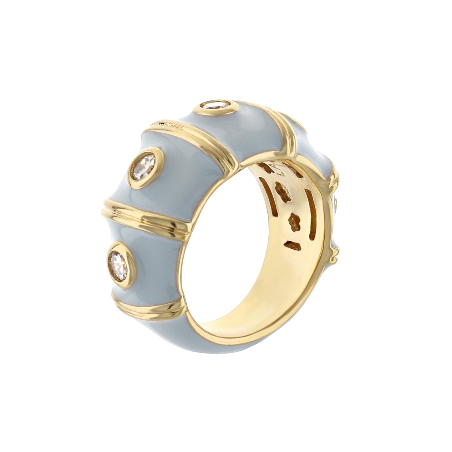 Tiny Dots Band Ring