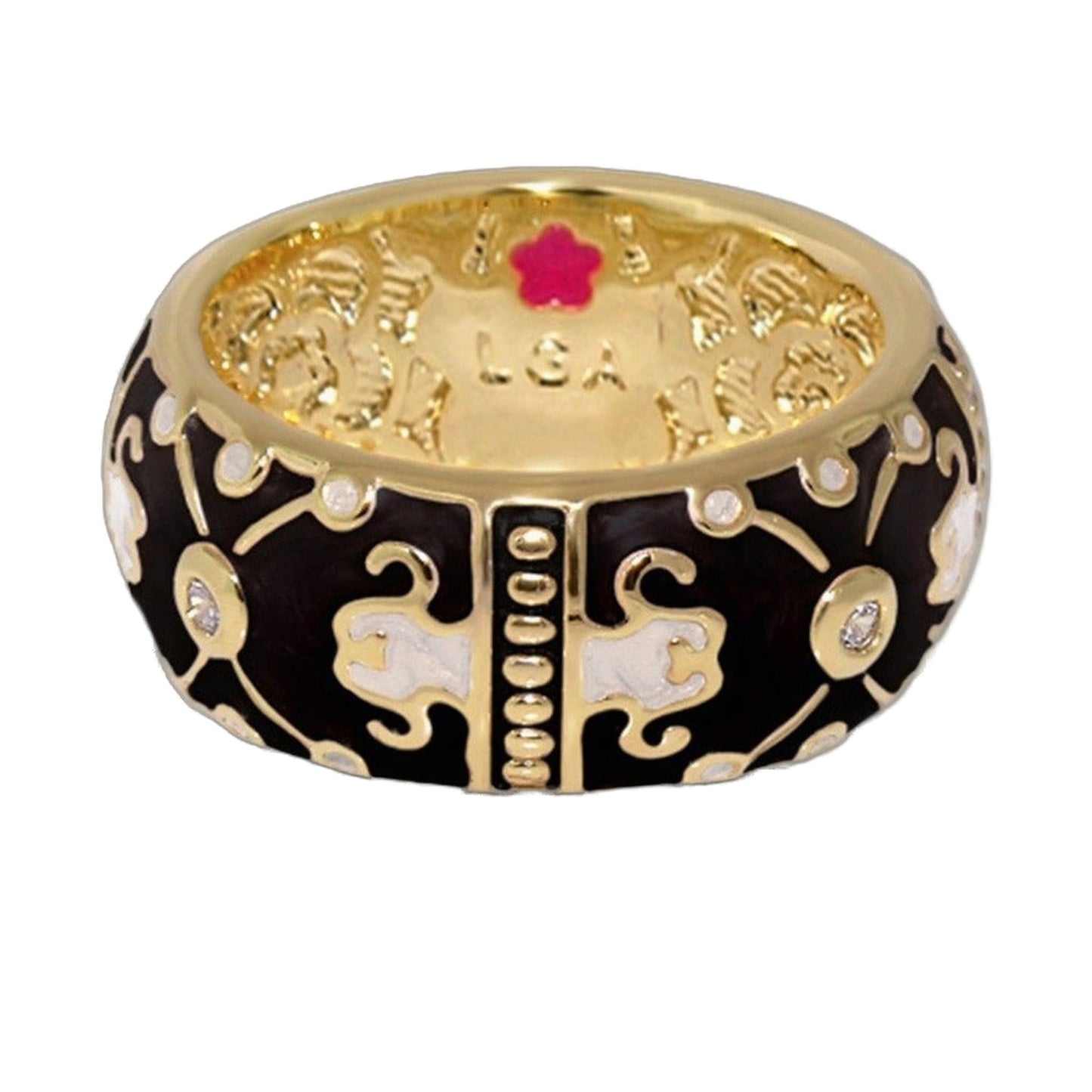 Horse Design Band Ring