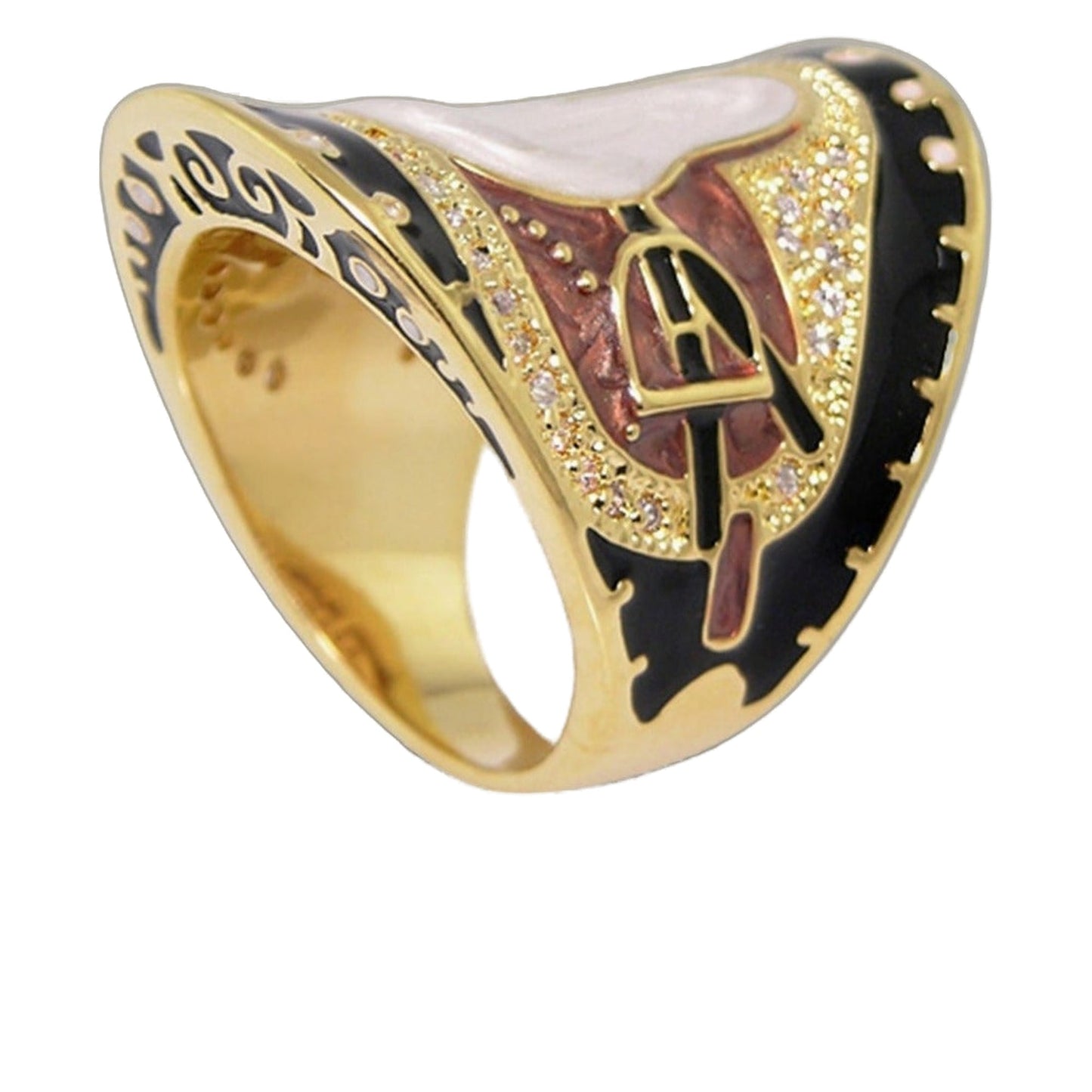 Equestrian Saddle Ring