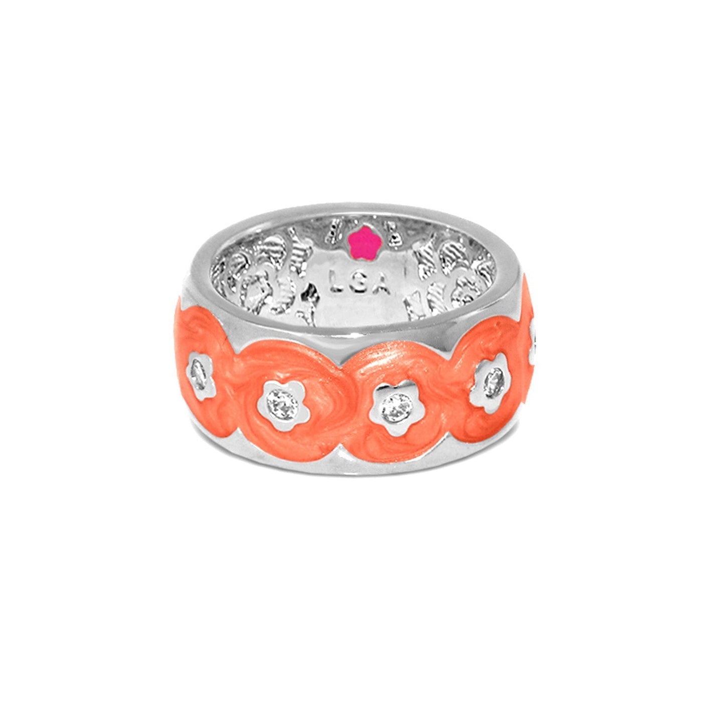 Flowering Vines Ring Band