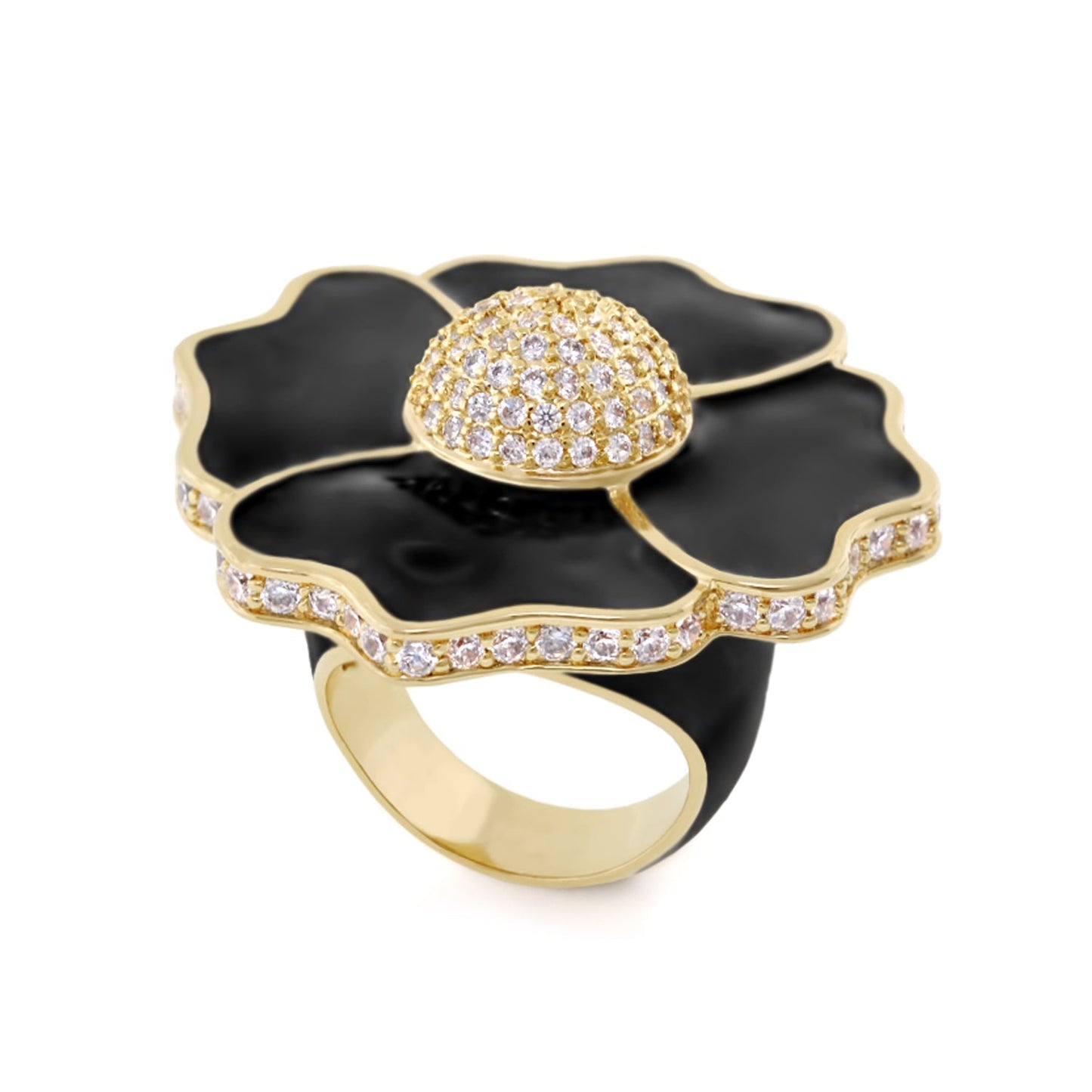 Poppy Love Cocktail Ring