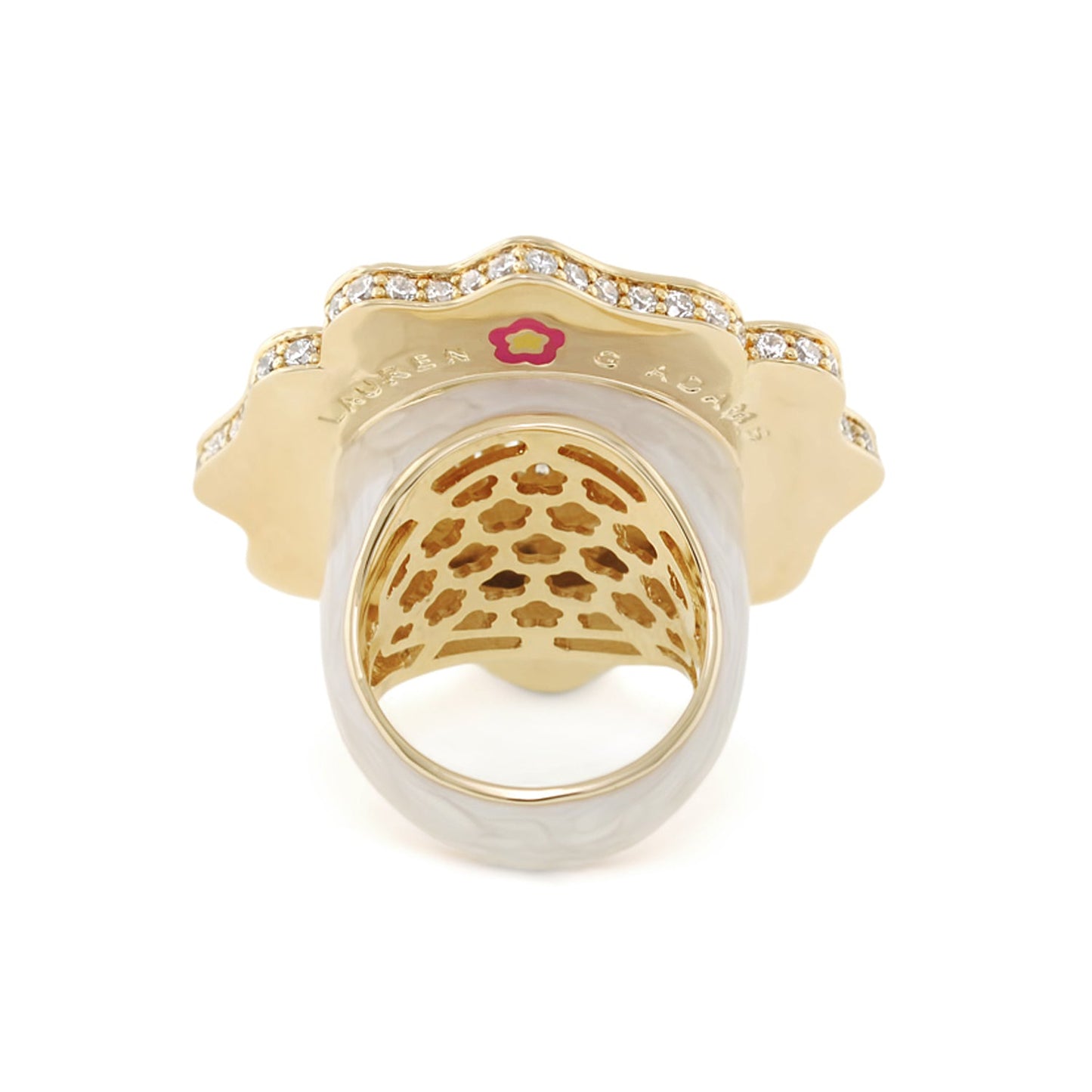 Poppy Love Cocktail Ring