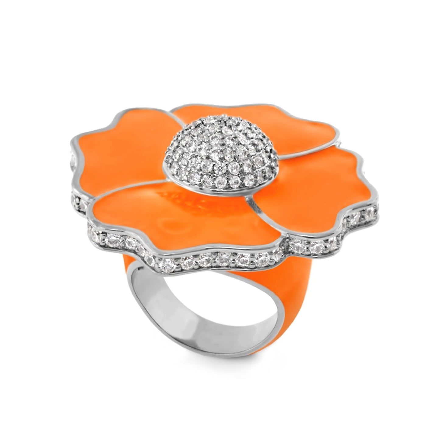Poppy Love Cocktail Ring