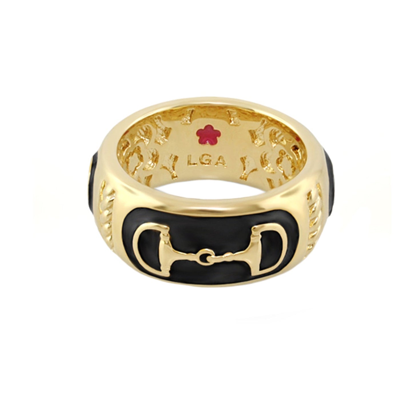 Equestrian Stirrup Ring