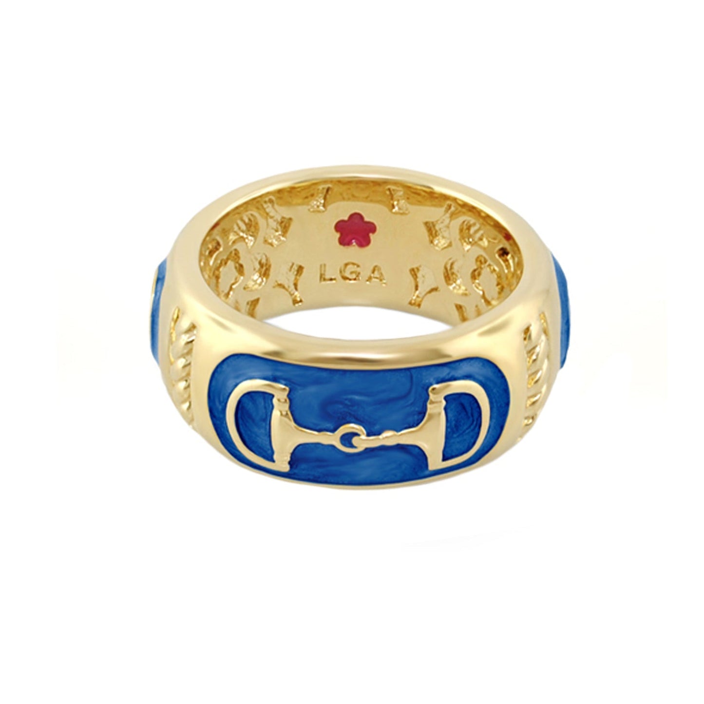 Equestrian Stirrup Ring