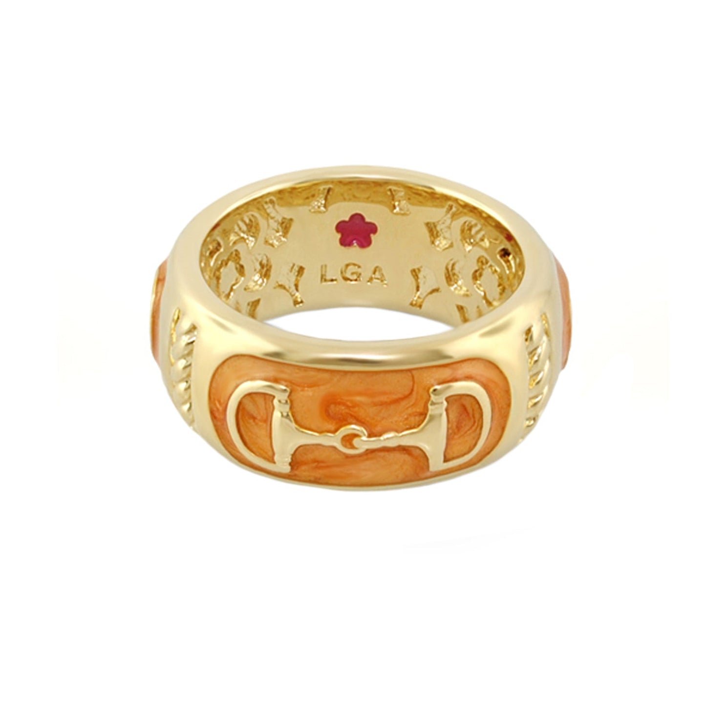 Equestrian Stirrup Ring