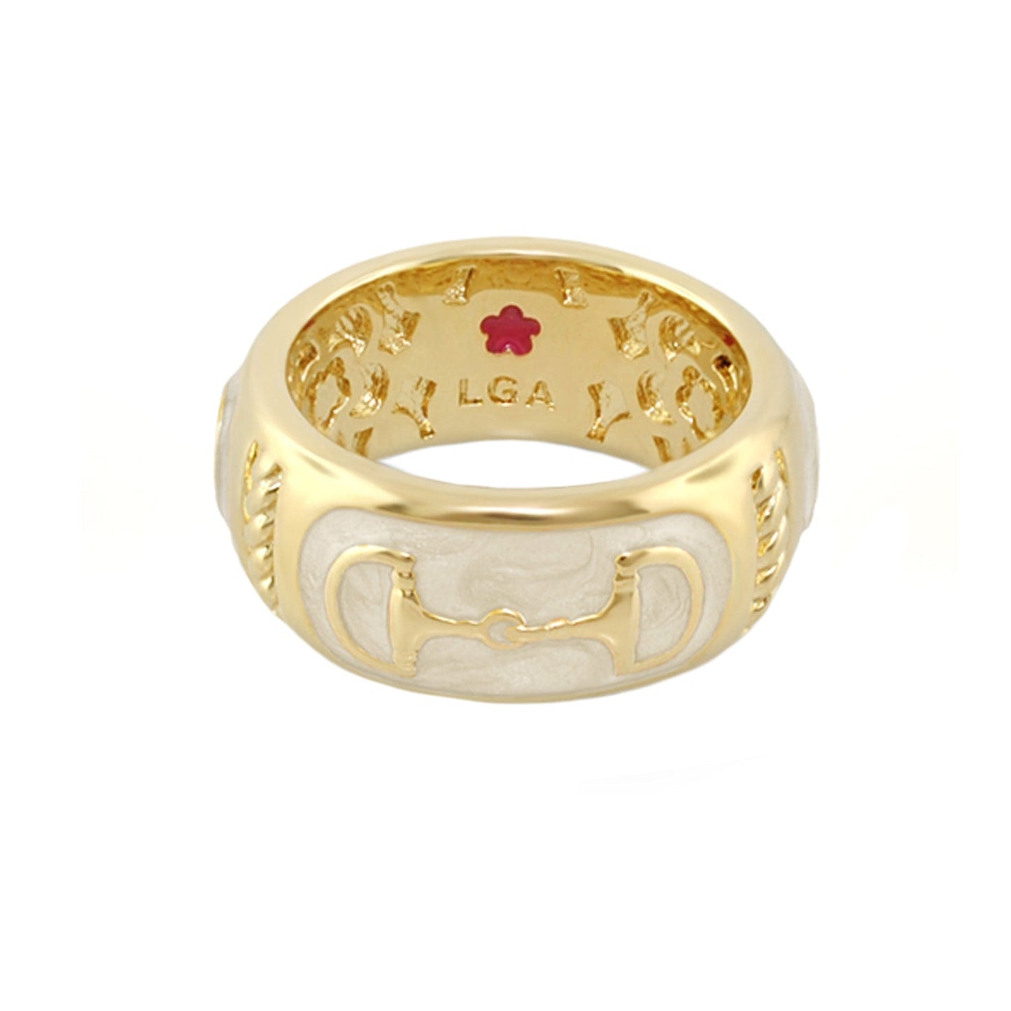 Equestrian Stirrup Ring