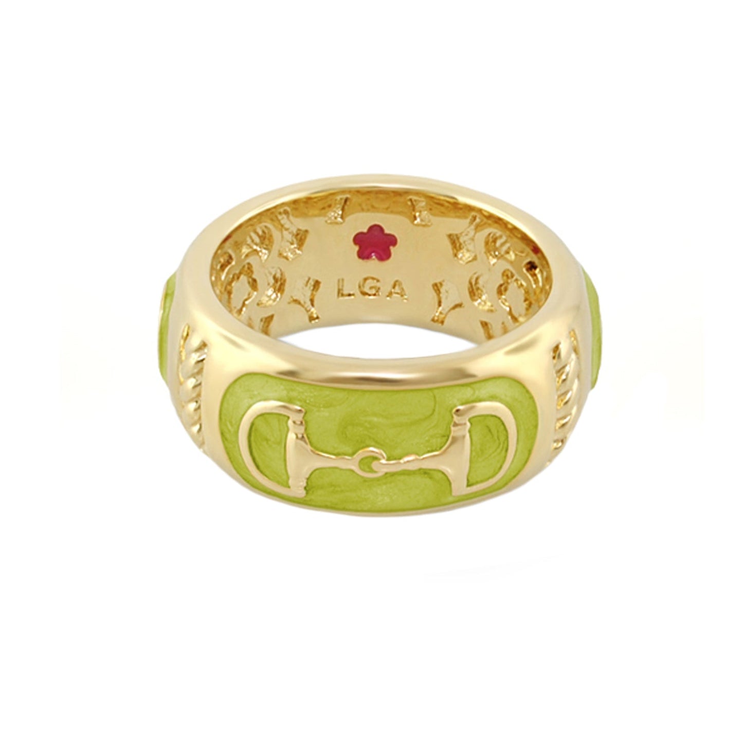 Equestrian Stirrup Ring