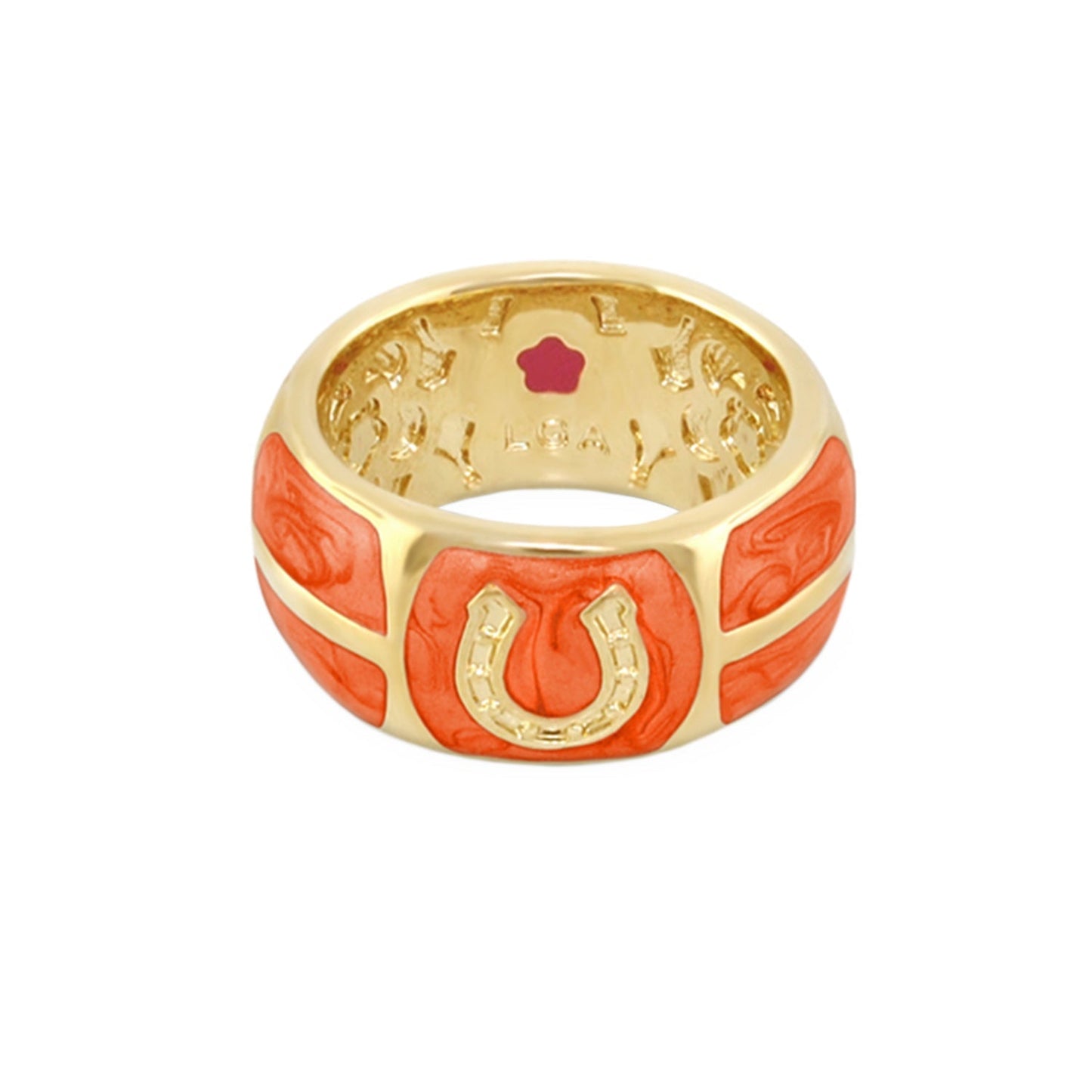 Equestrian Horseshoe Ring