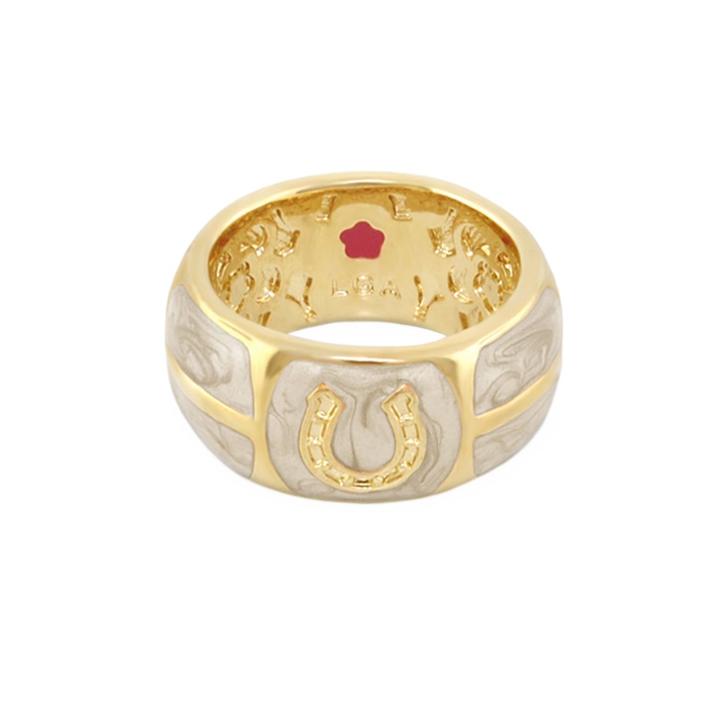 Equestrian Horseshoe Ring