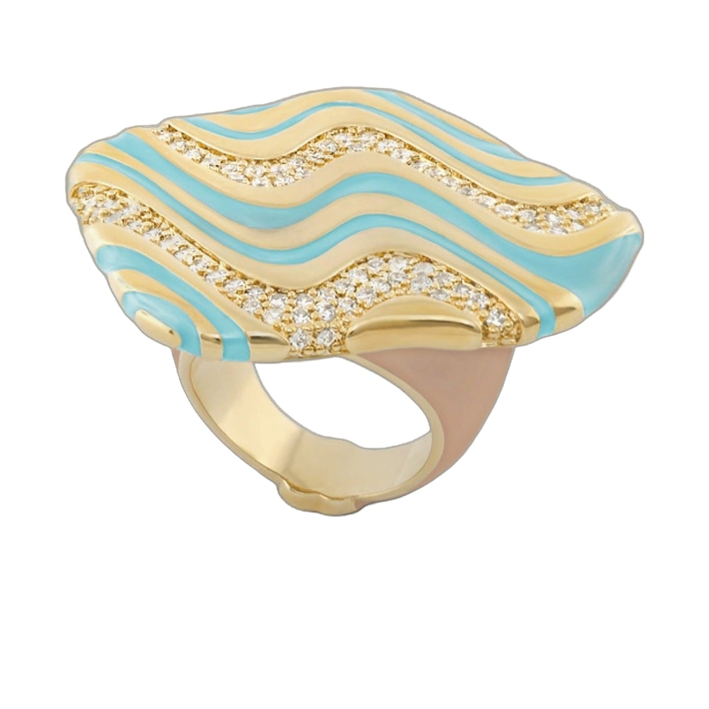 Moon Dust Cocktail Ring