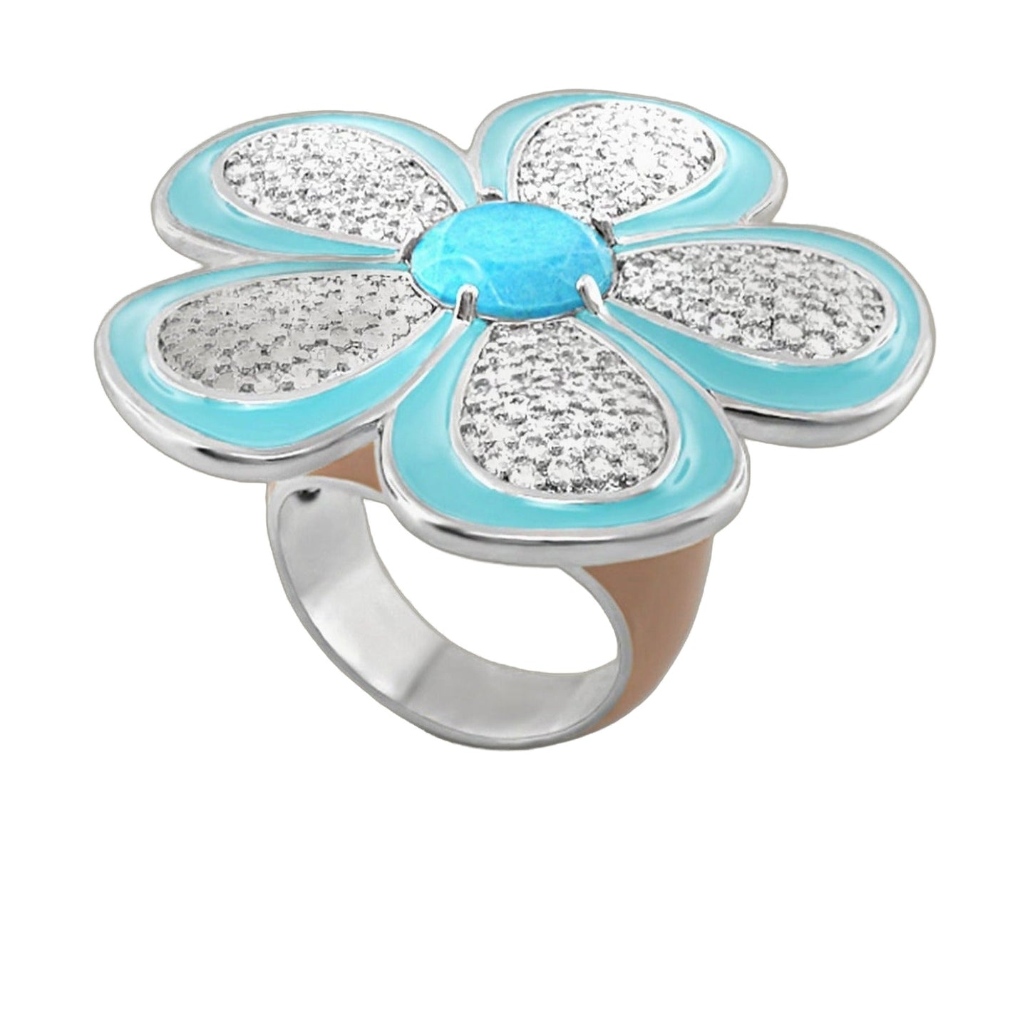Falling Flowers Cocktail Ring