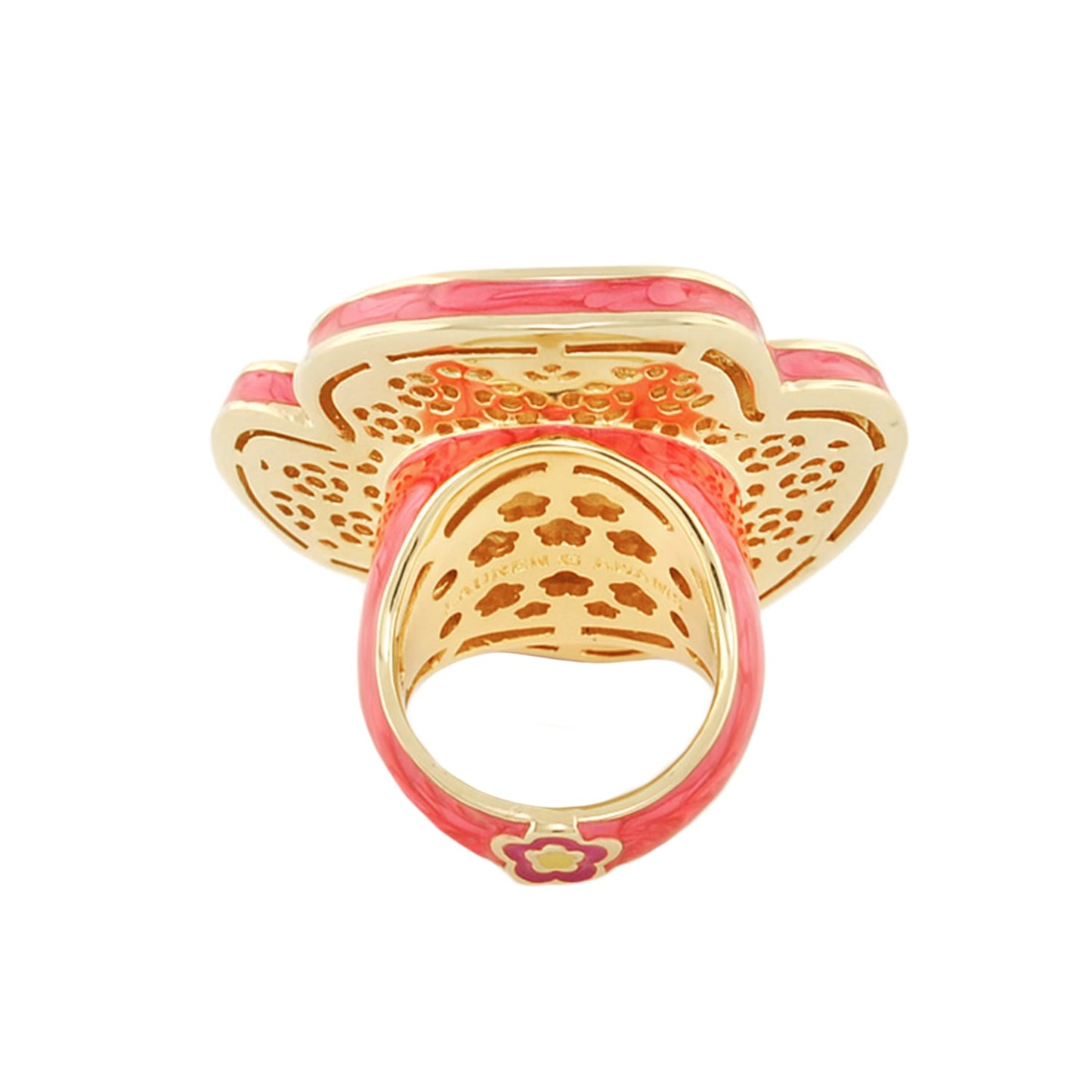 Rose Petal Cocktail Ring