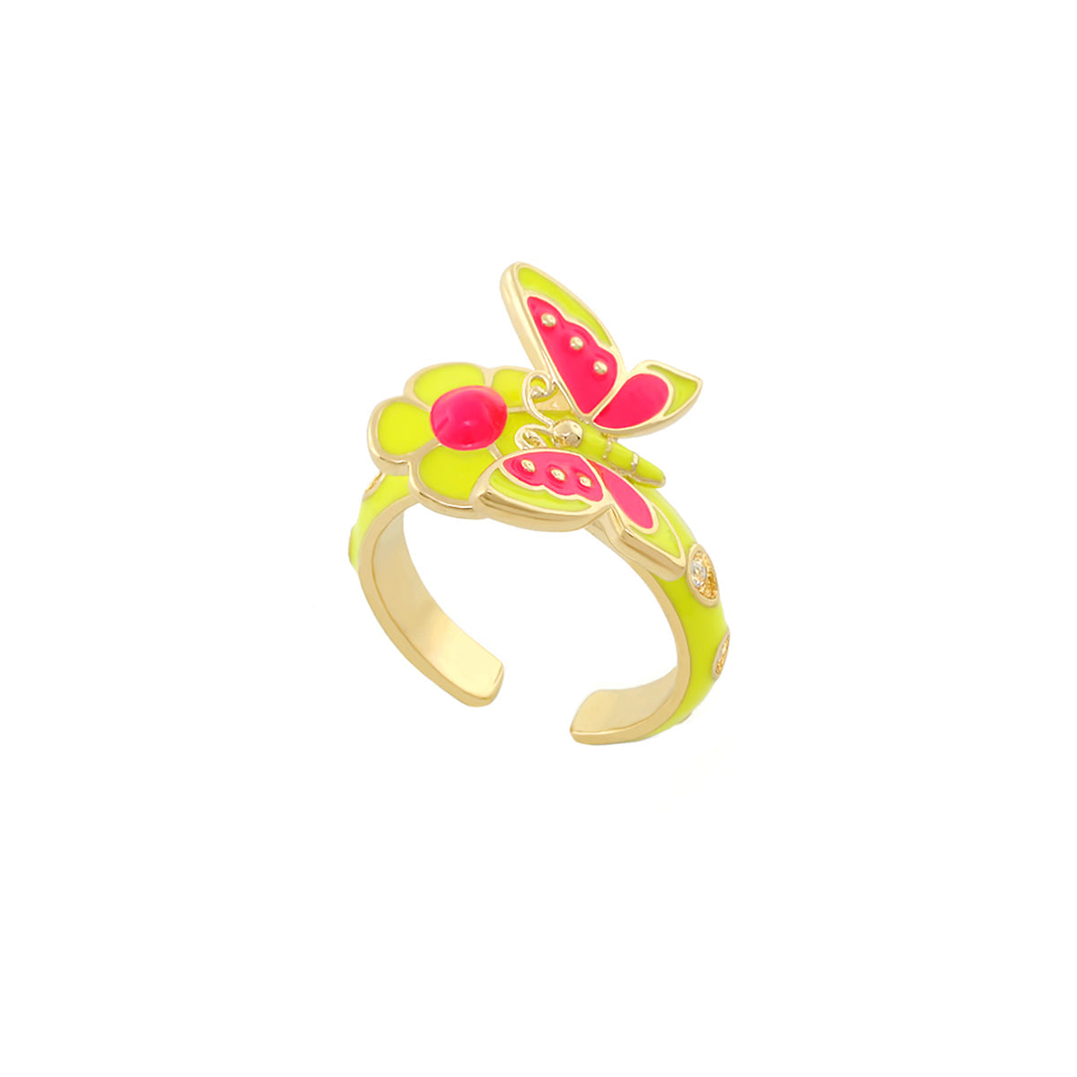 Dream Garden Butterfly Ring