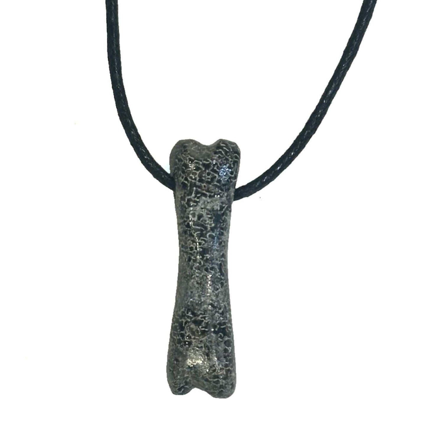 Real Dino Bone Pendant Necklace