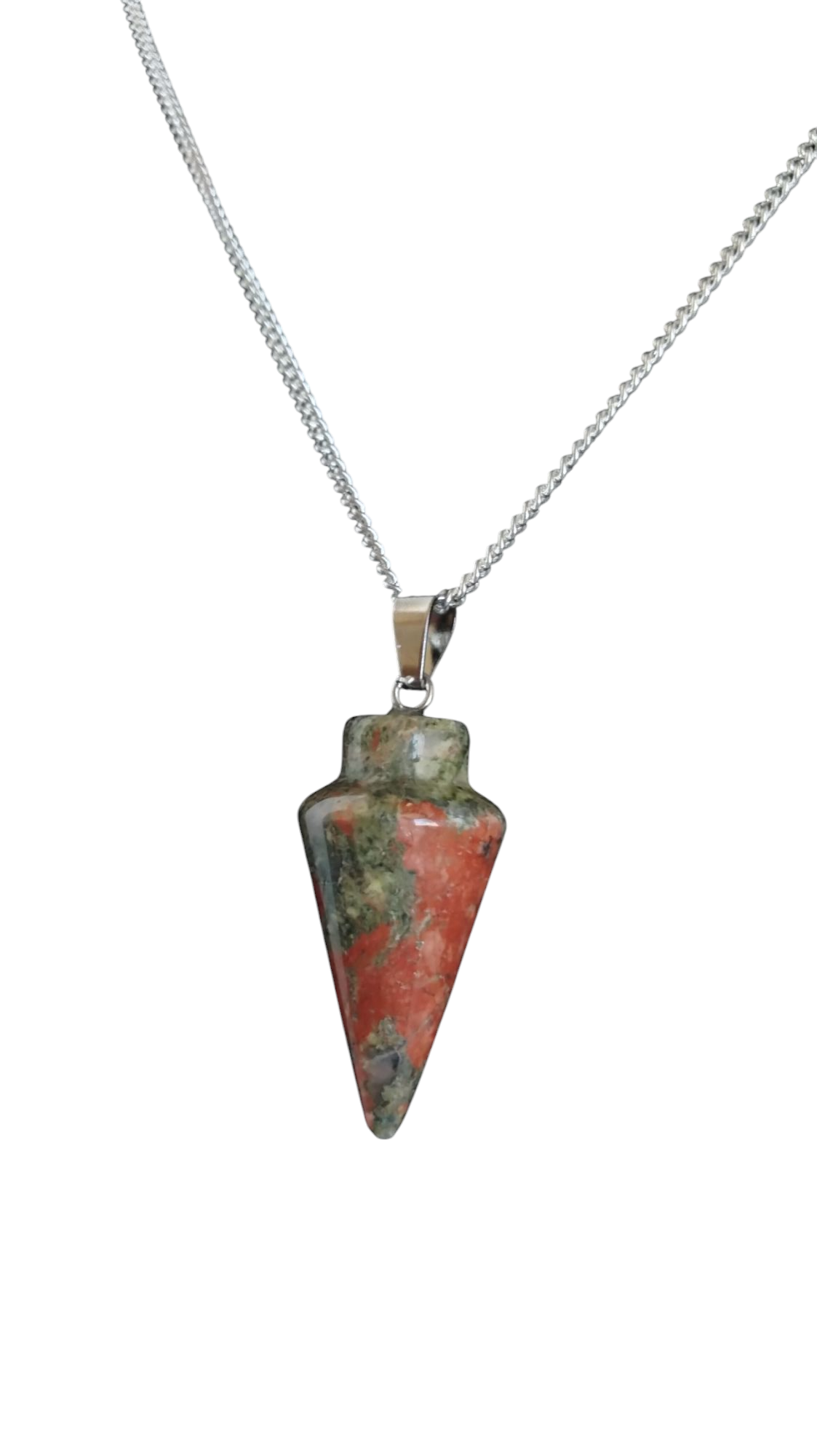 925 silver chain Pendulum Necklace