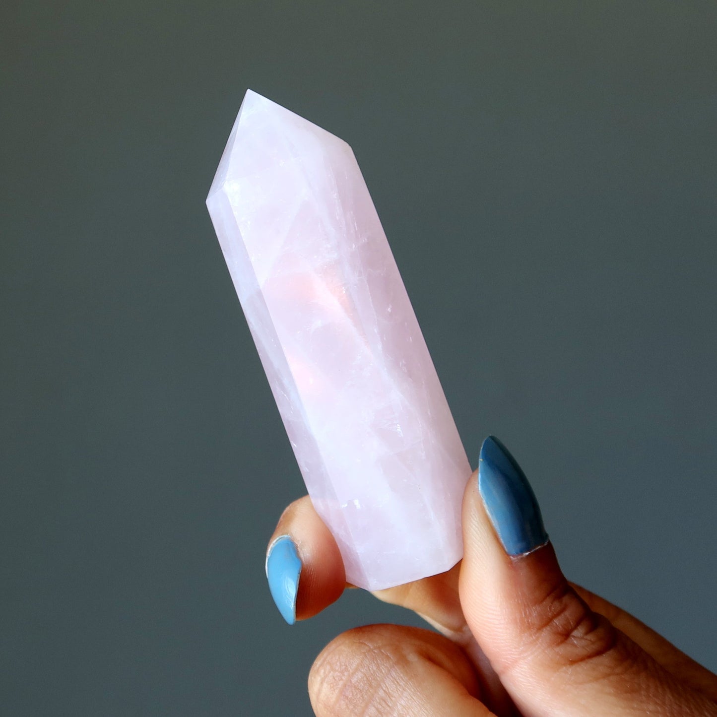Rose Quartz Tower Wand Wounded Warrior