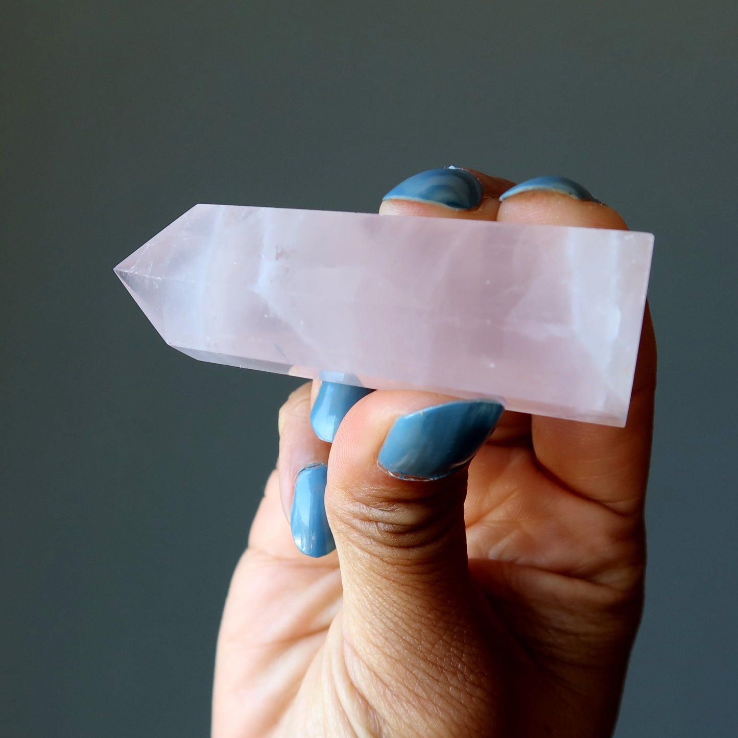 Rose Quartz Tower Wand Wounded Warrior