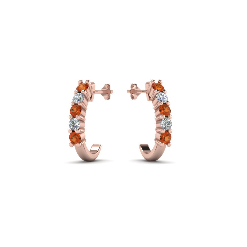 Half Huggie Hoop Earring