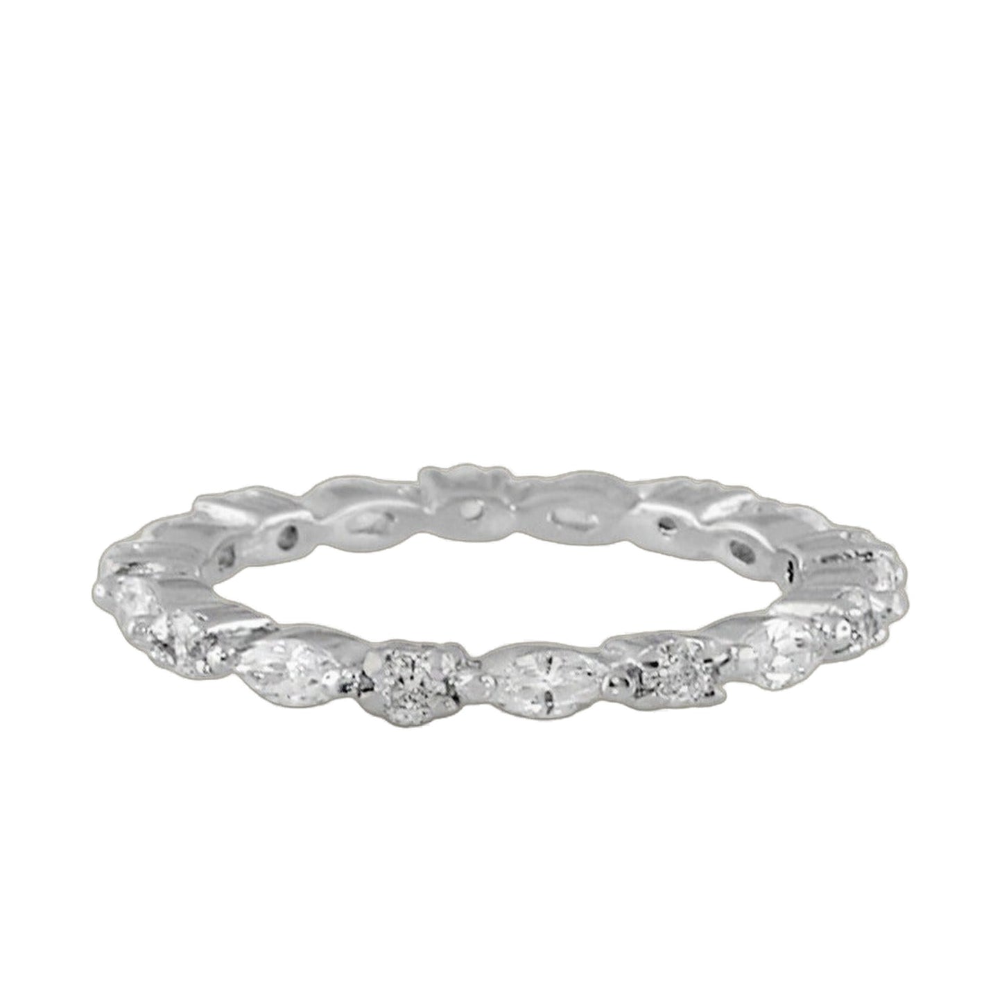 925 Skinny Eternity Band