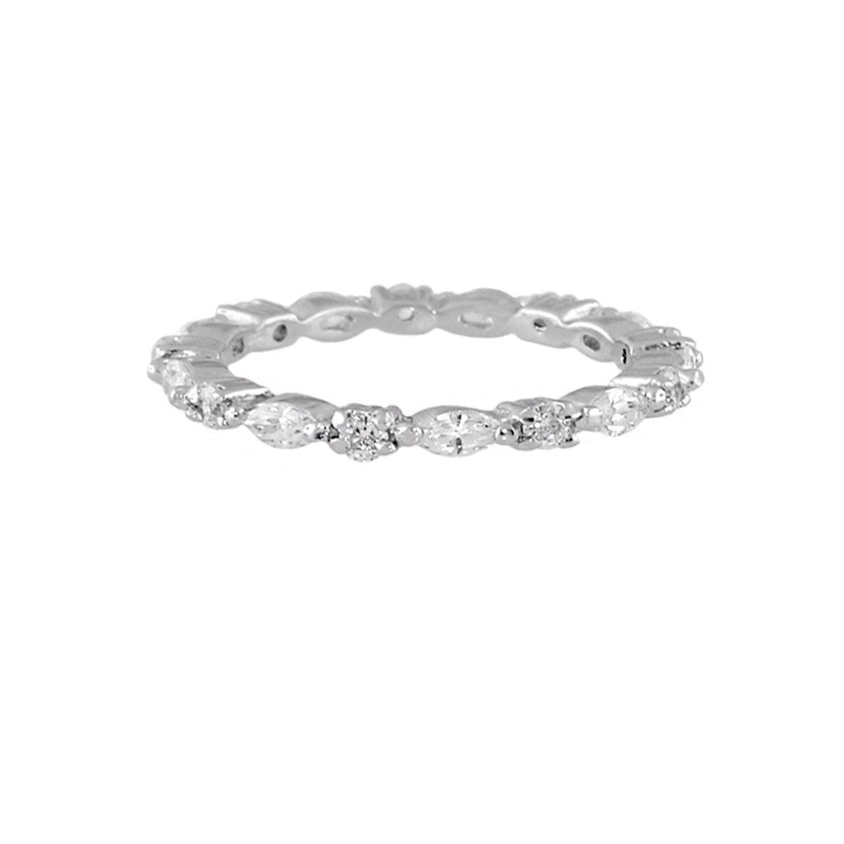 925 Skinny Eternity Band