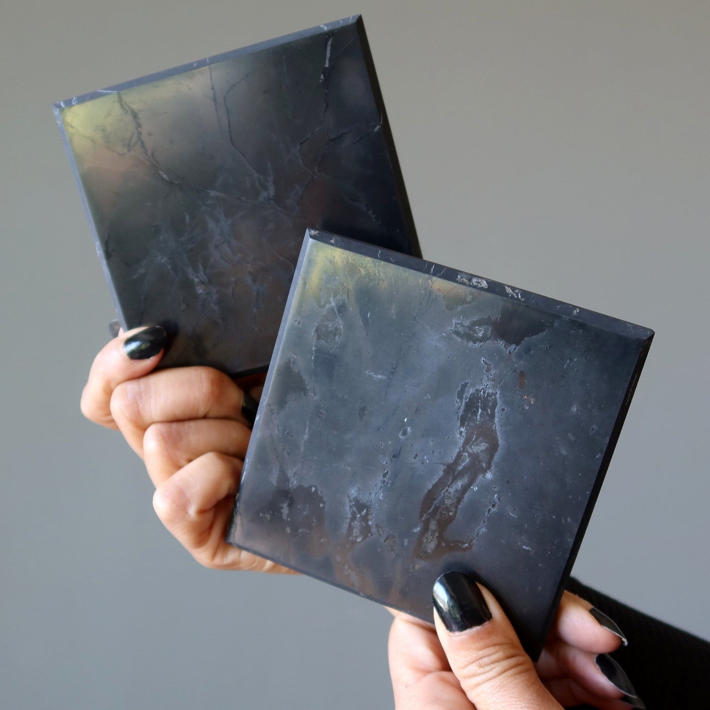 Shungite Charger Cleanser Protector Plate Square