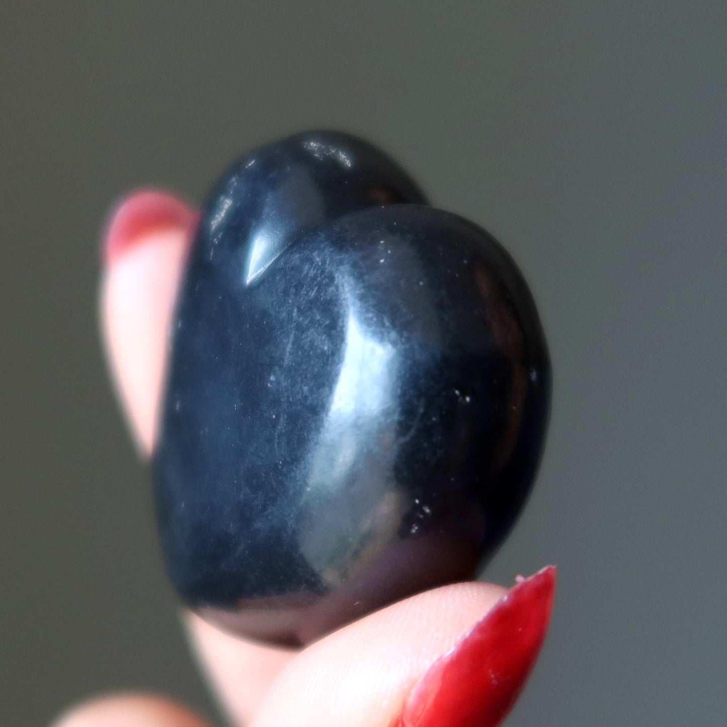 Shungite Heart of Stone Love Protection Crystal