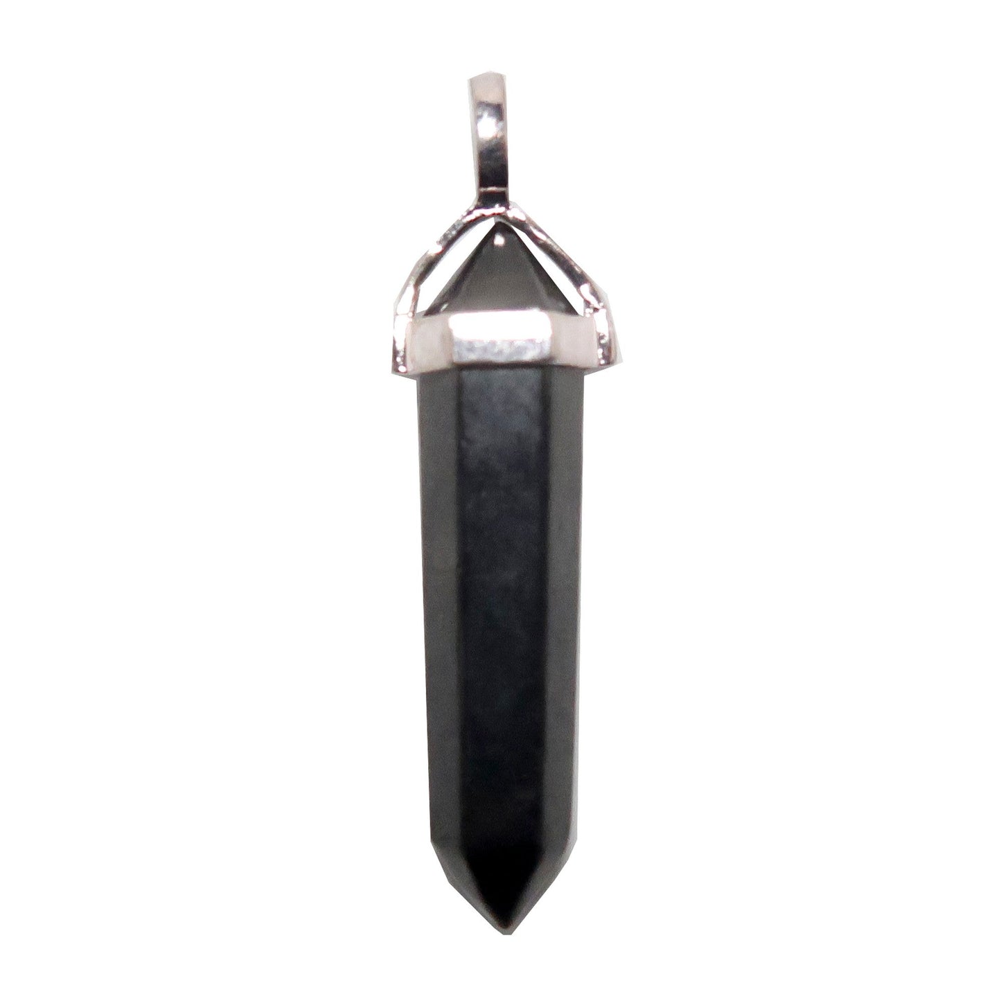 Shungite Pendant Point My Personal Guardian Silver